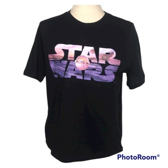 H&M Tops - H&M WOMENS STAR WARS T-SHIRT SIZE SMALL BLACK